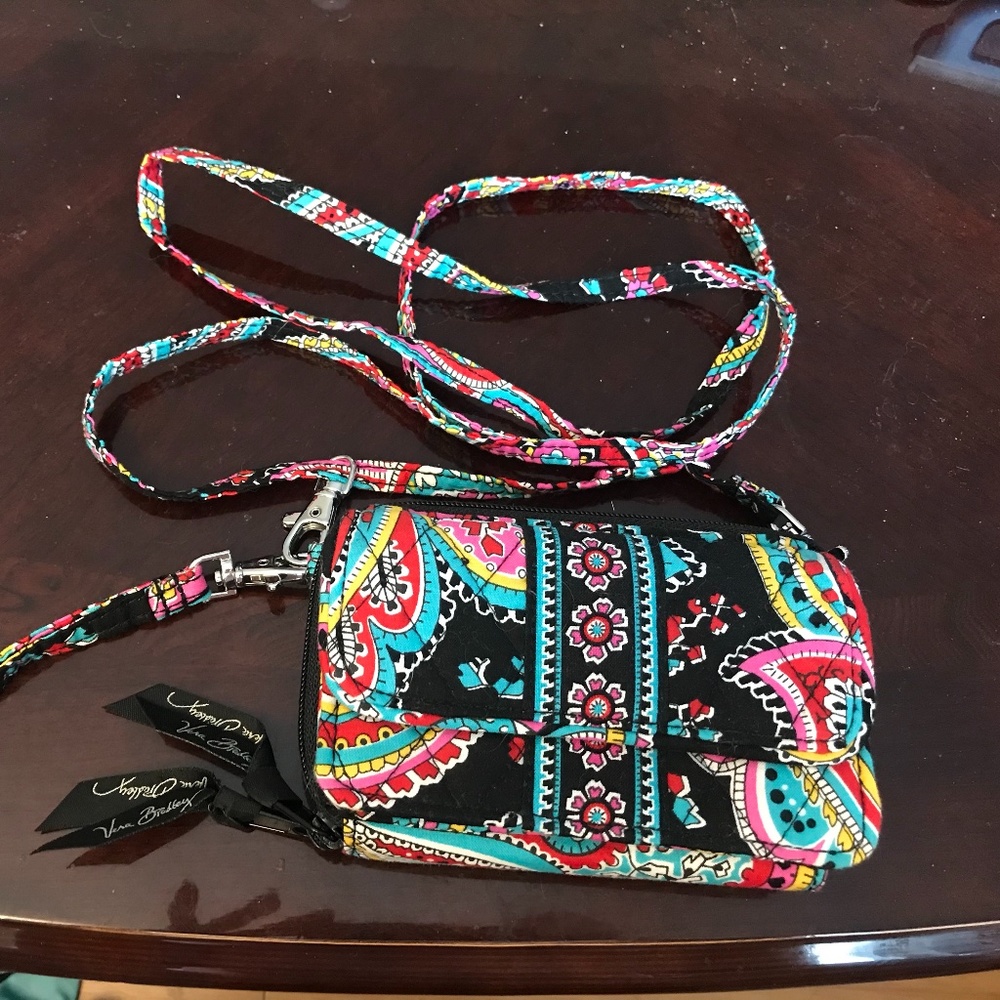 Vera Bradley New Wallet/Crossbody Multicolor